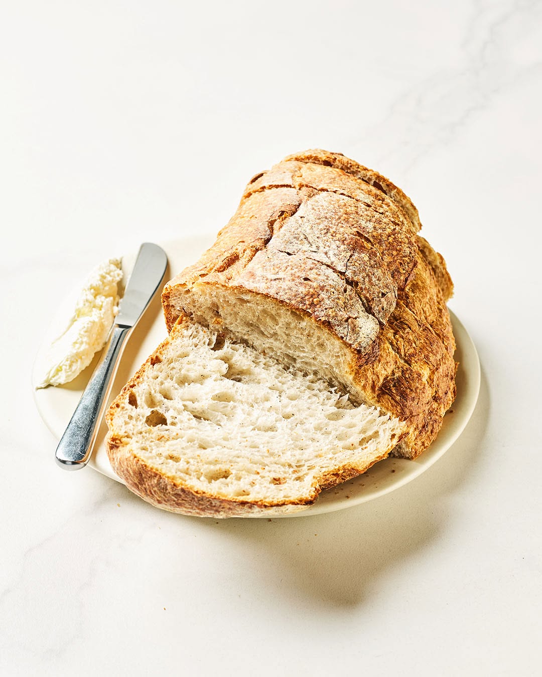 Signature sourdough with ricotta and honey
