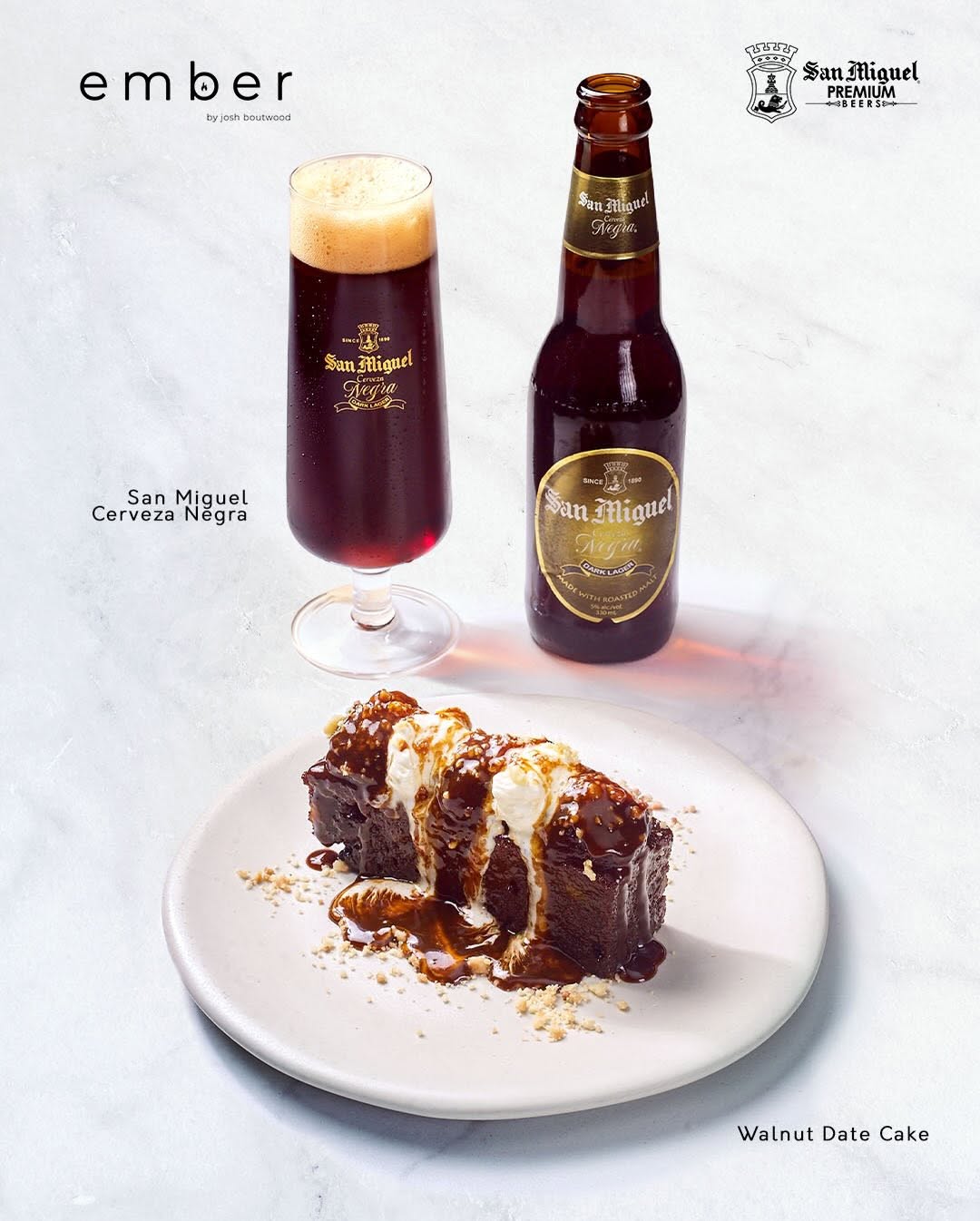 Walnut date cake
